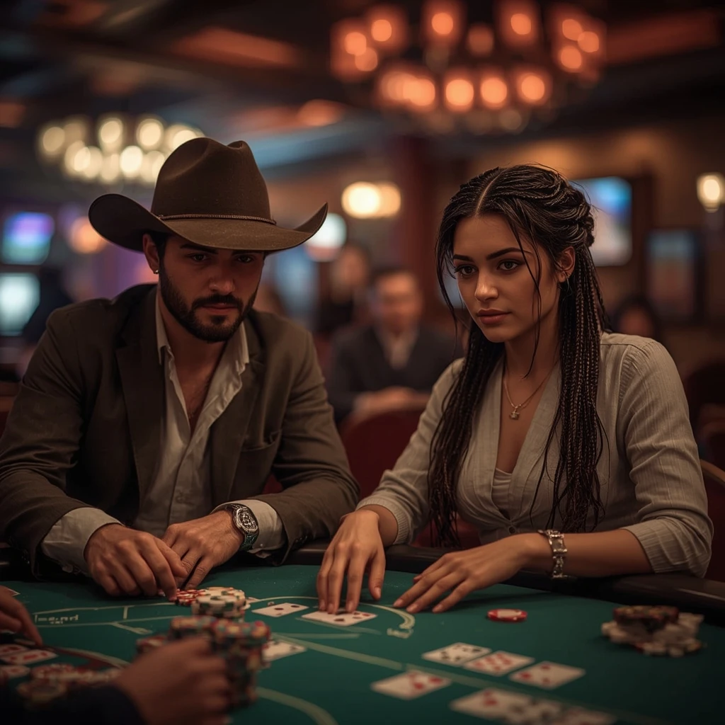 photo de deux joueurs de poker Winorama Casino