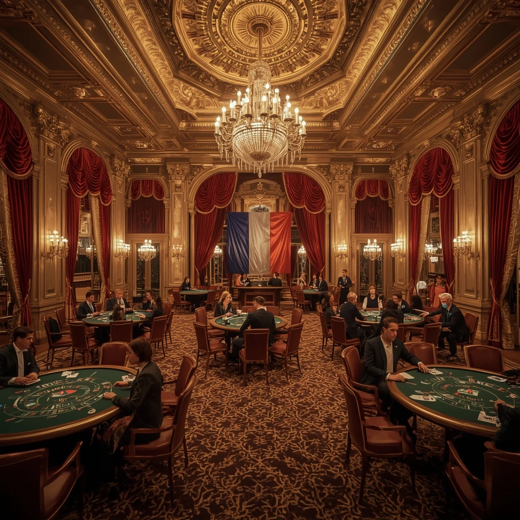 Le casino et le drapeau français WINORAMA CASINO